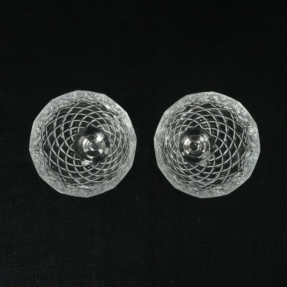 Vintage Water Goblet Dauphine by CRISTAL D'ARQUES-DURAND Set of Two